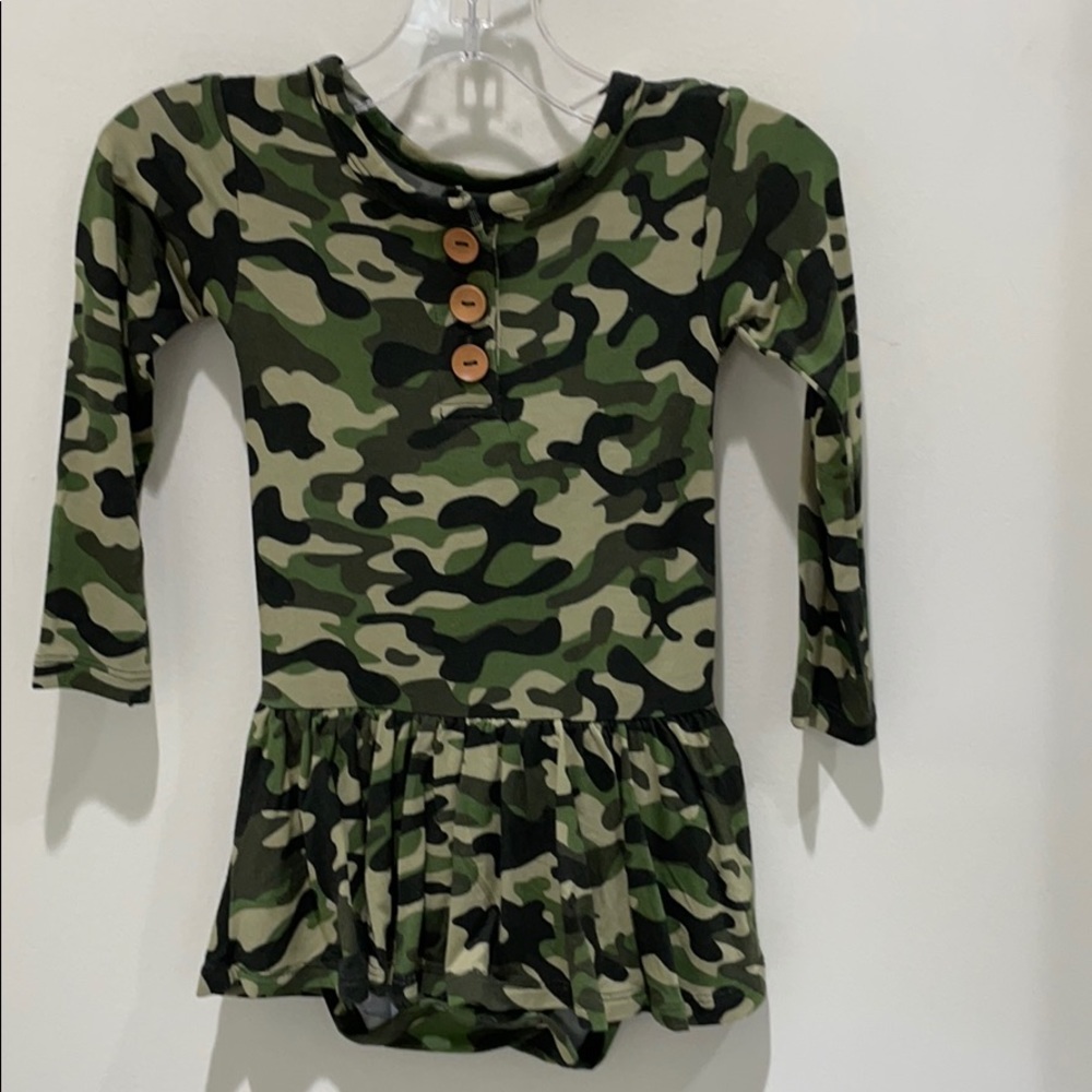 Posh peanut twirl skirt bodysuit cadet 12-18m